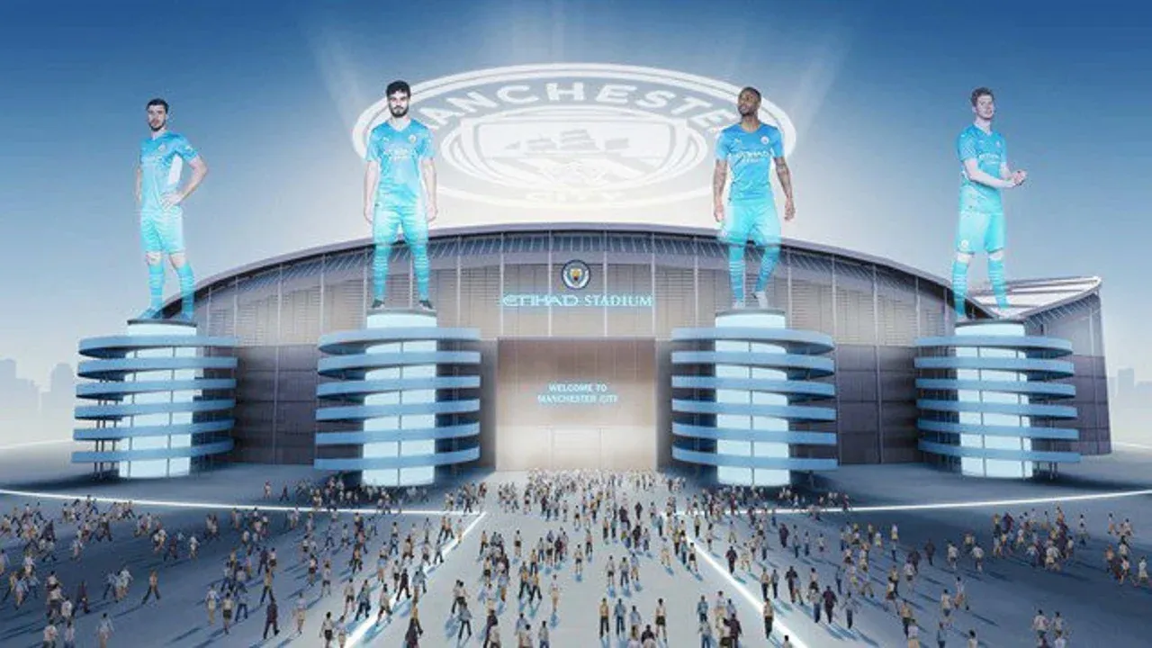 Manchester City phát triển sân vận động bóng đá trên metaverse