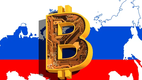 Khối lượng tiền điện tử của Nga trên các sàn giao dịch lớn giảm 50%